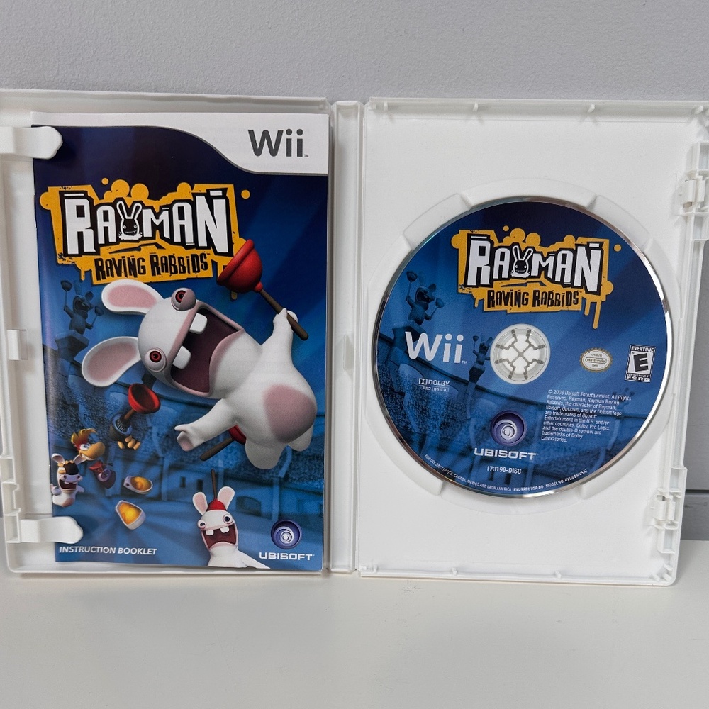 Rayman Raving Rabbids Game for Nintendo Wii